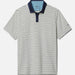 Rhone Golf Sport Polo in Frosted Mint Micro Stripe