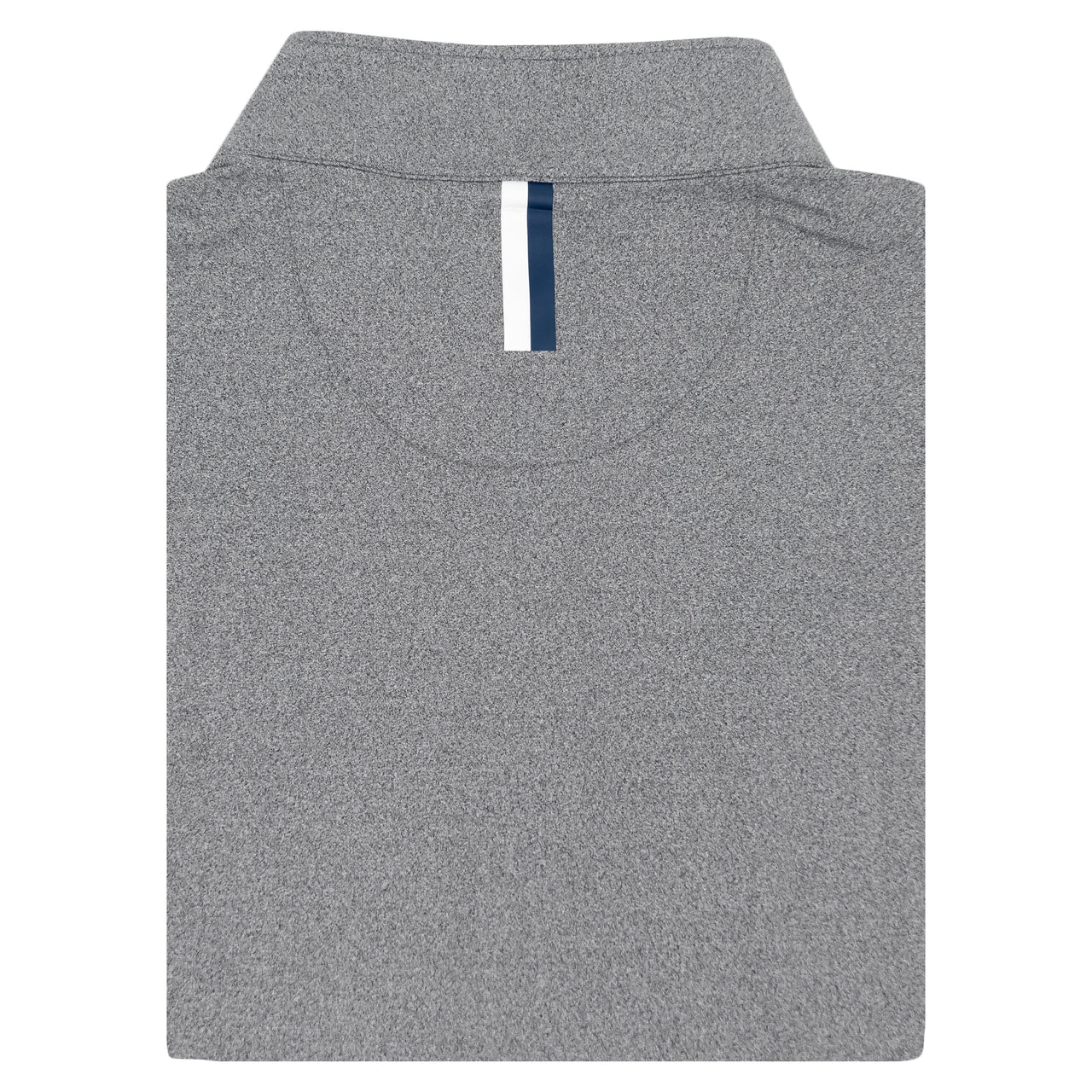 Rhoback Heather Performance Q-Zip in Graphite Grey