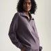 Varley Keller Half Zip Pullover in Cocoa Berry