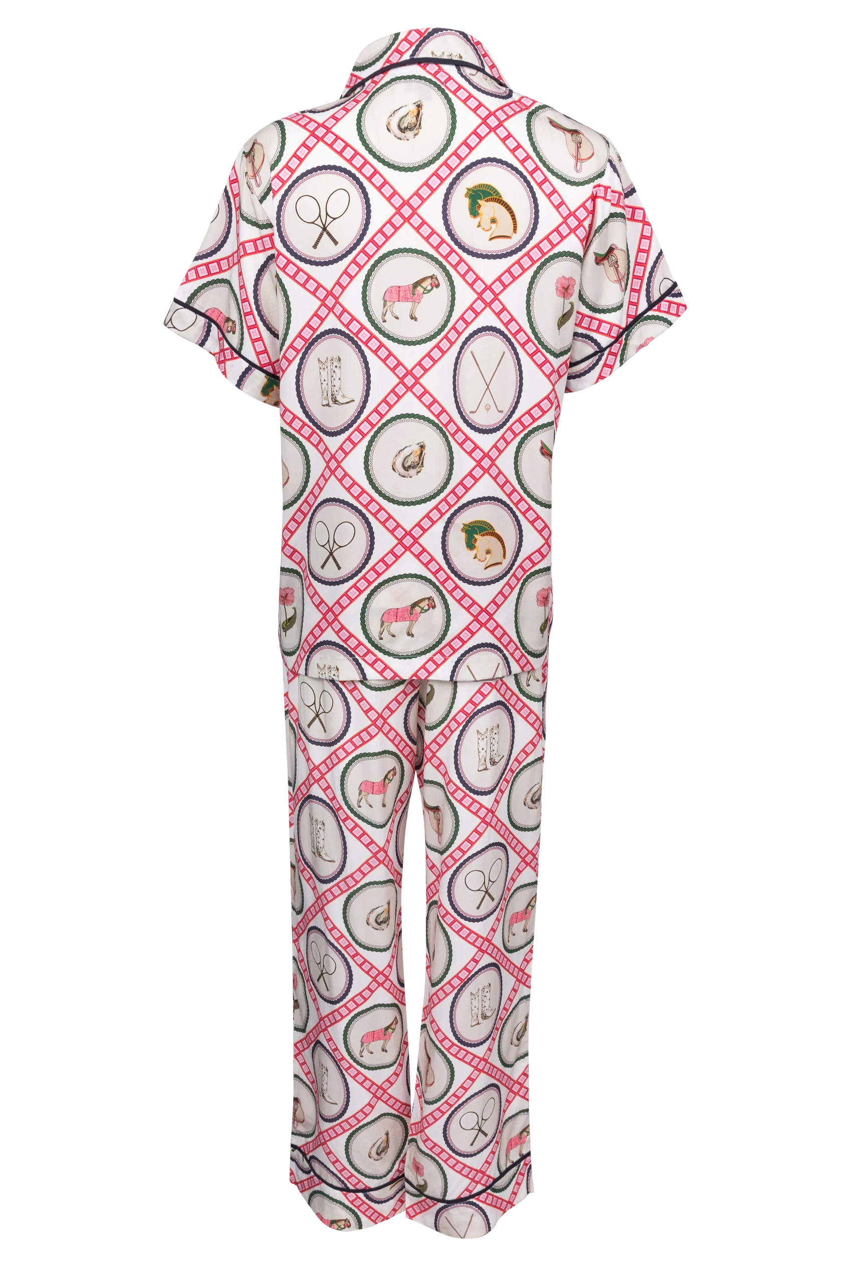 Saddles and Swings Country Club Pajama Pants Set - Baseline Social