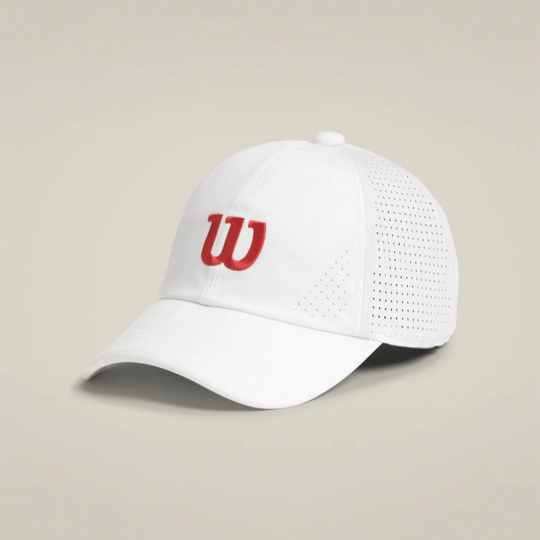 Wilson Laser-Cut Performance Hat in White