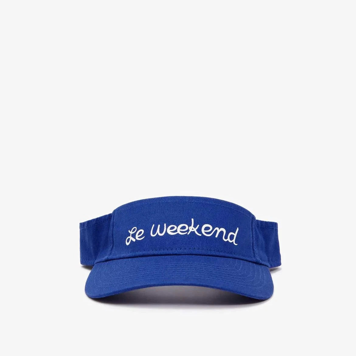 Clare V. Le Weekend Visor in Royal Blue