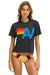 Aviator Nation Logo Boyfriend Tee in Charcoal at Baseline Social