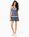 Addison Bay Match Active Dress in Navy Gingham at Baseline Social