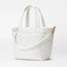 MZ Wallace Medium Metro Tote Delux in Pearl Metallic