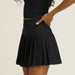 Wilson Midtown Tennis Skirt in Black