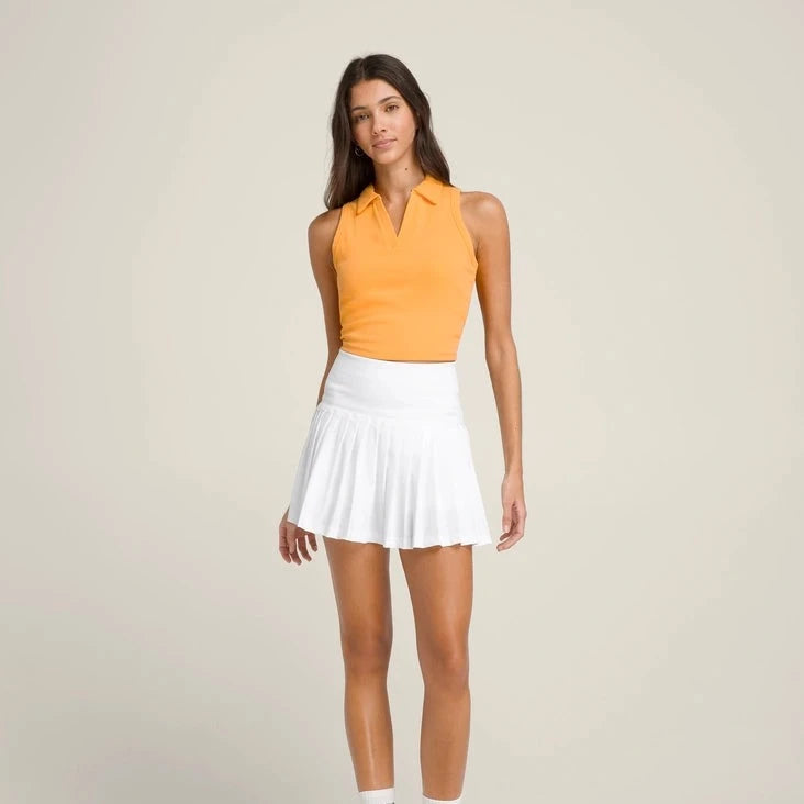 Wilson Bright White Midtown Tennis Skirt