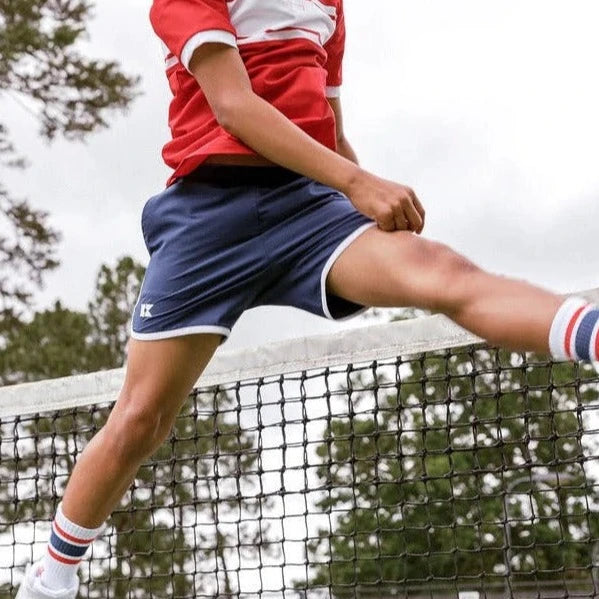 Courtside Kids Retro Super Short in Navy