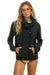 Aviator Nation Ninja Pullover Hoodie in Charcoal at Baseline Social