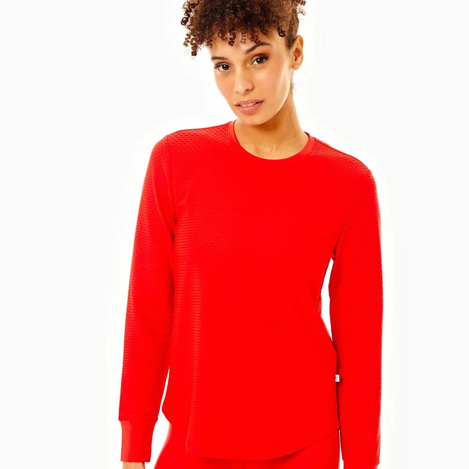 Addison Bay Palmetto Long Sleeve in Poppy