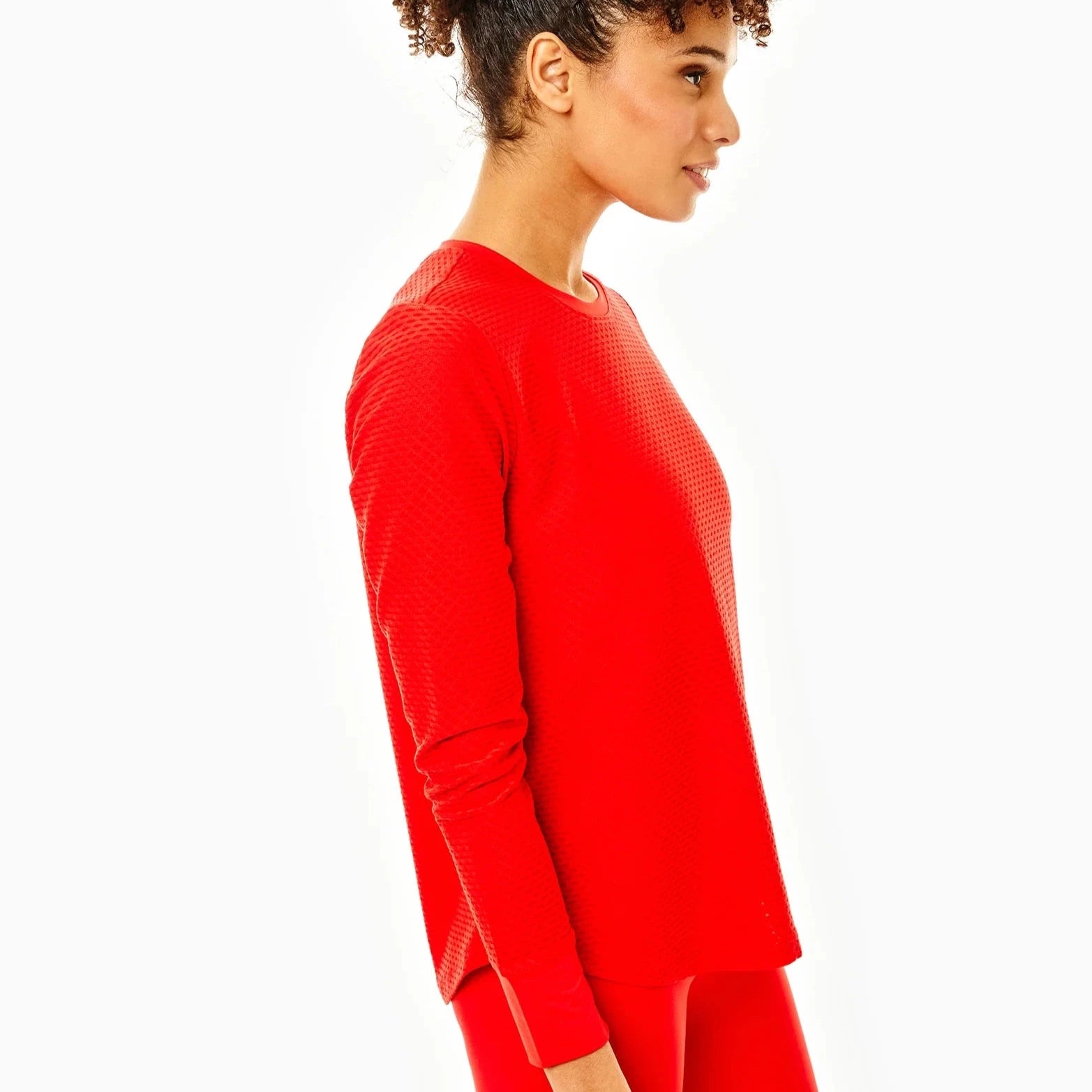 Addison Bay Palmetto Long Sleeve in Poppy