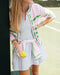Peter Pan Cricket Active Dress in Ballet Slipper Hatch - Baseline Social