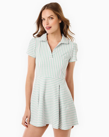 Peter Pan Cricket Active Dress in Ballet Slipper Hatch - Baseline Social