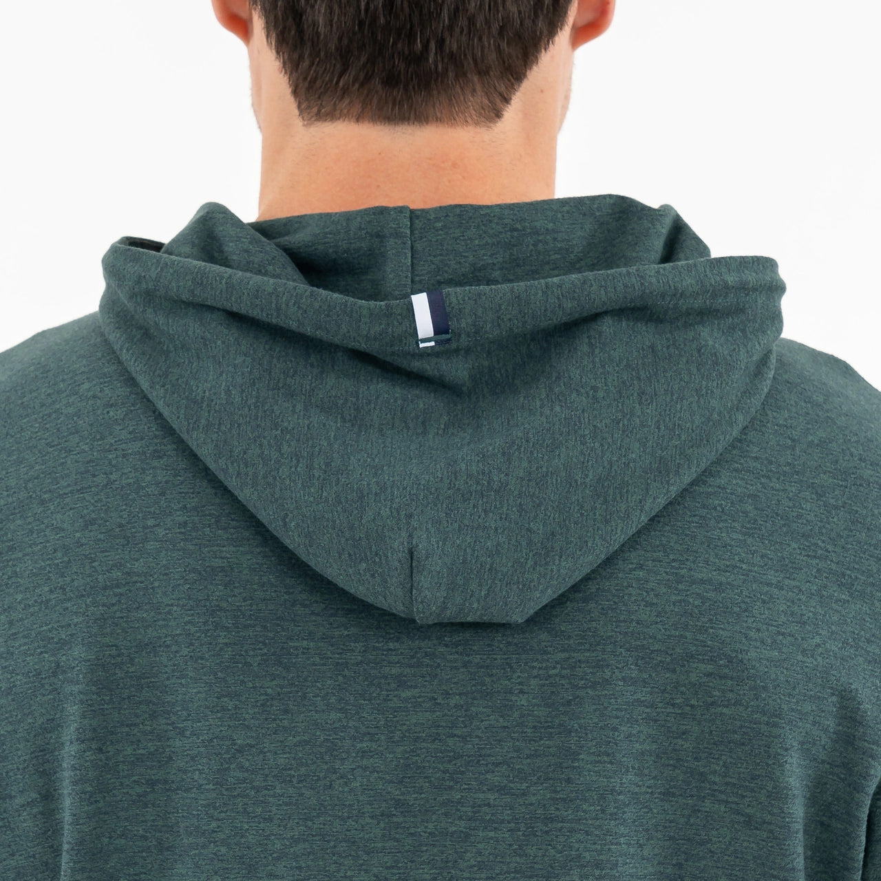 Rhoback Hesi Performance Hoodie in Ponderosa Green heather