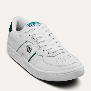 Wilson Unisex Pro Staff 87 Shoe in White and Aventurine