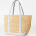 MZ Wallace Medium Raffia Tote in Raffia/Chambray