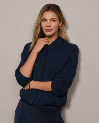 DreamGlow OMW Jacket in Navy Blue