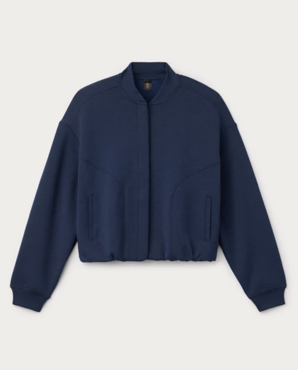 DreamGlow OMW Jacket in Navy Blue
