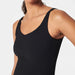 Spanx Ribbed 2 in 1 Tank in Very Black