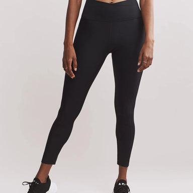 Rhone Ripple 7/8 Pocket Legging in Black