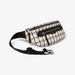 Varley Roby Belt Bag in Egret Mono Check