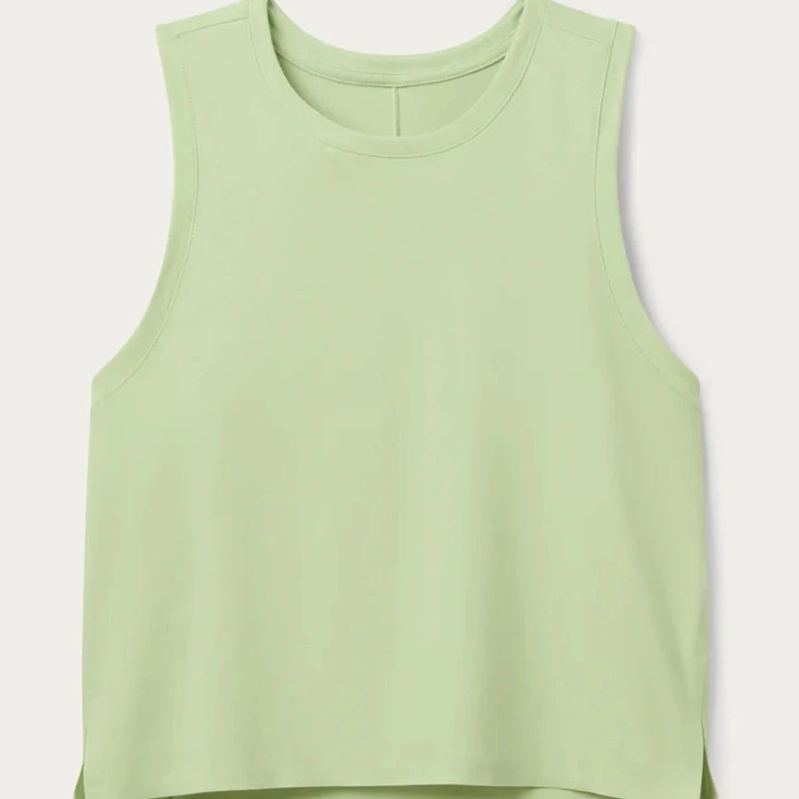 Rhone Serene Tank in Lime Zest