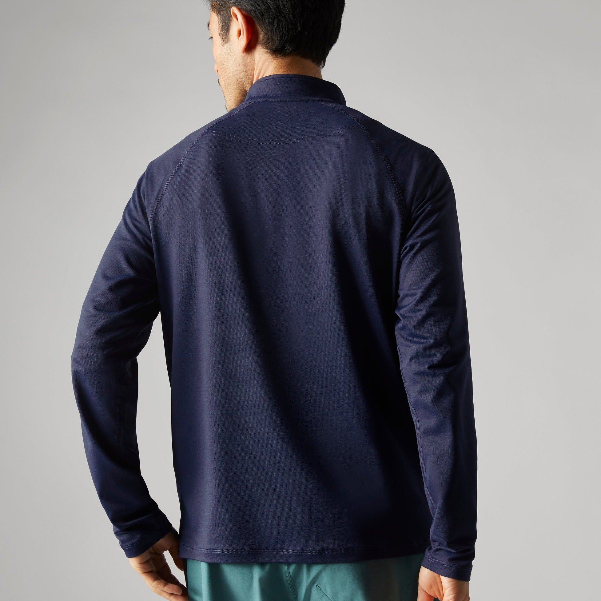 Rhone Session 1/4 Zip in Navy