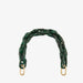 Clare V. Shortie Strap in Malachite Resin