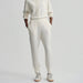 Varley The Slim Cuff Pant 27.5" in Ivory Marl Fleck