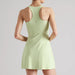 Rhone Course to Court Sport Dress in Lime Zest