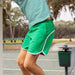 Courtside Kids Spring Retro Super Short kelly green