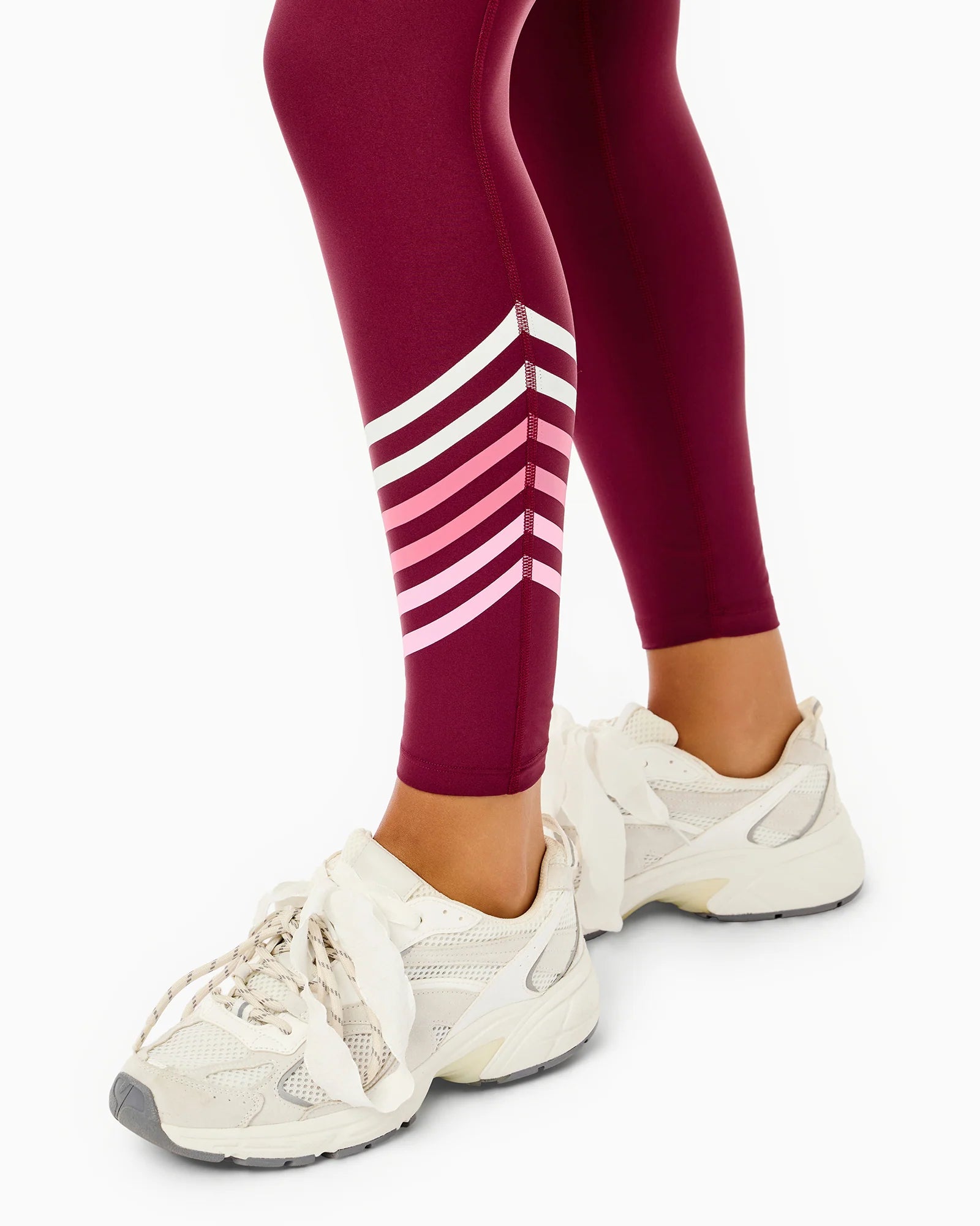 Addison Bay Spruce Legging in Lacquer/White/Rose/Bubblegum at Baseline Social
