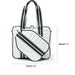 Think Royln Sporty Spice Pickleball Bag in White Patent