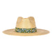 Sunshine Tienda Paradise Floral Palm Hat at Baseline Social