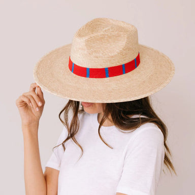 Red and Blue Palm Hat - Baseline Social