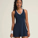 Wilson Tiebreaker Dress in Classic Navy