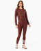 Topspin Long Sleeve in Milk Chocolate - Baseline Social