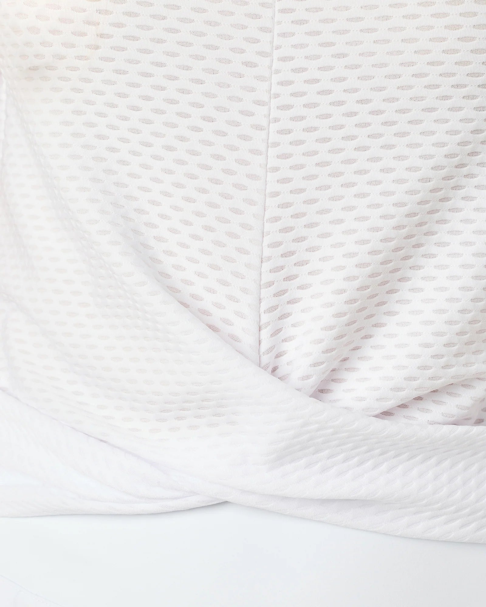 Addison Bay Topspin Tank in Super White at Baseline Social