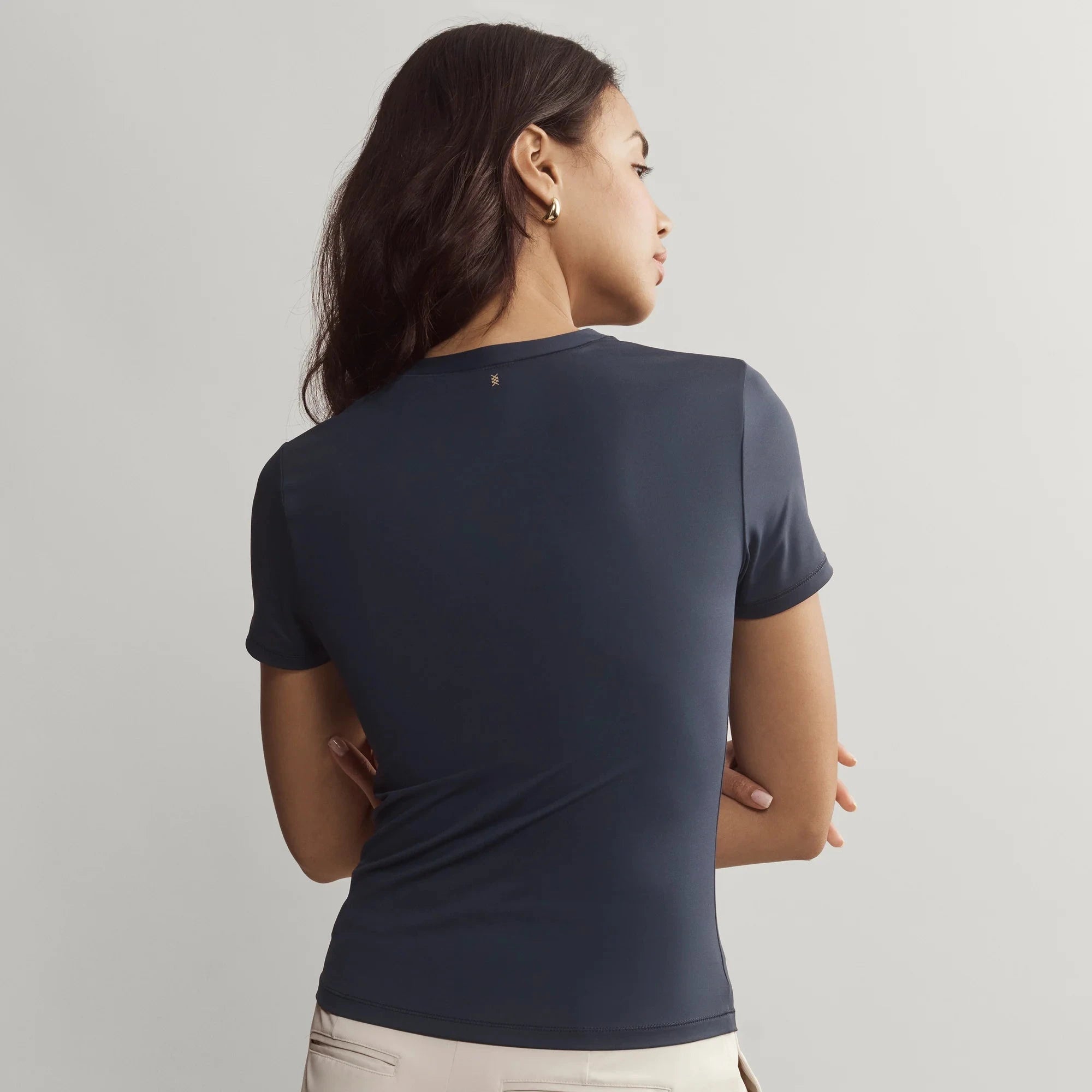 Rhone Ultimate Layer Tee in Navy Blue