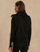 Caspian Sherpa Gilet in Black - Baseline Social