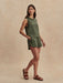 Varley Shea Crop Tank in Thyme at Baseline Social