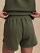Varley Coulter High-Rise Short 3.5'' in Thyme at Baseline Social