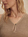 Varley Ramon Knit Tank in Sepia Twist at Baseline Social