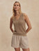 Varley Ramon Knit Tank in Sepia Twist at Baseline Social