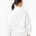 Addison Bay Varsity Quarter Zip in White