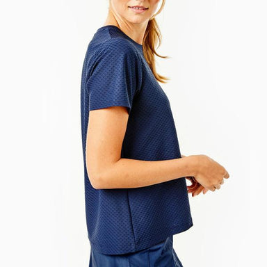 Addison Bay Walnut Short Sleeve in Navy