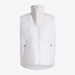 Varley Zarah Quilted Gilet in White