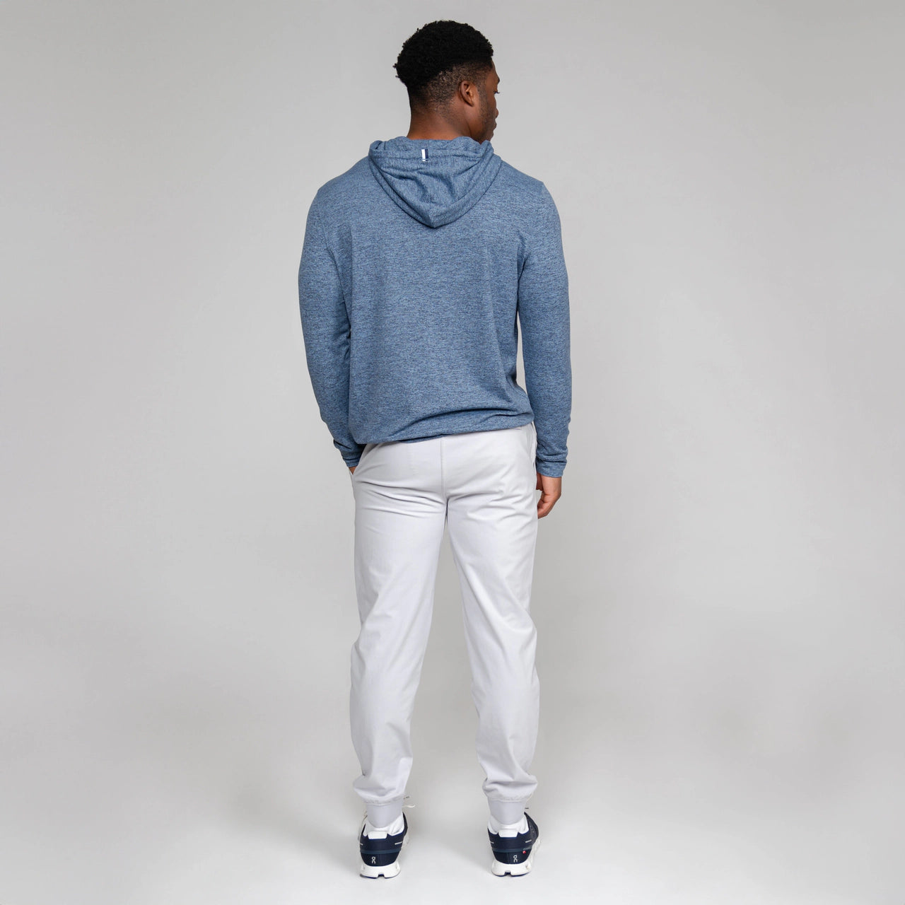 Rhoback Hesi Performance Hoodie in Zone Blue